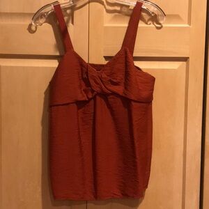 New Simply Vera Vera Wang  Sleeveless Camisole with Tie Front